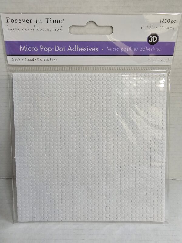 Micro Pop-Dot Adhesives