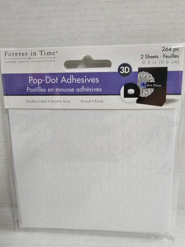 Pop-Dot Adhesives