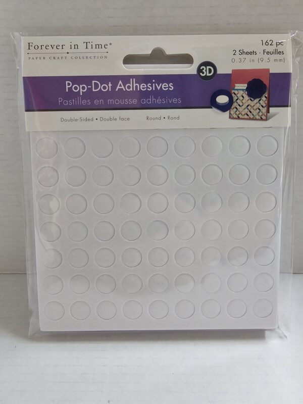 Pop-Dot Adhesives